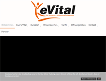 Tablet Screenshot of evital-irrel.de